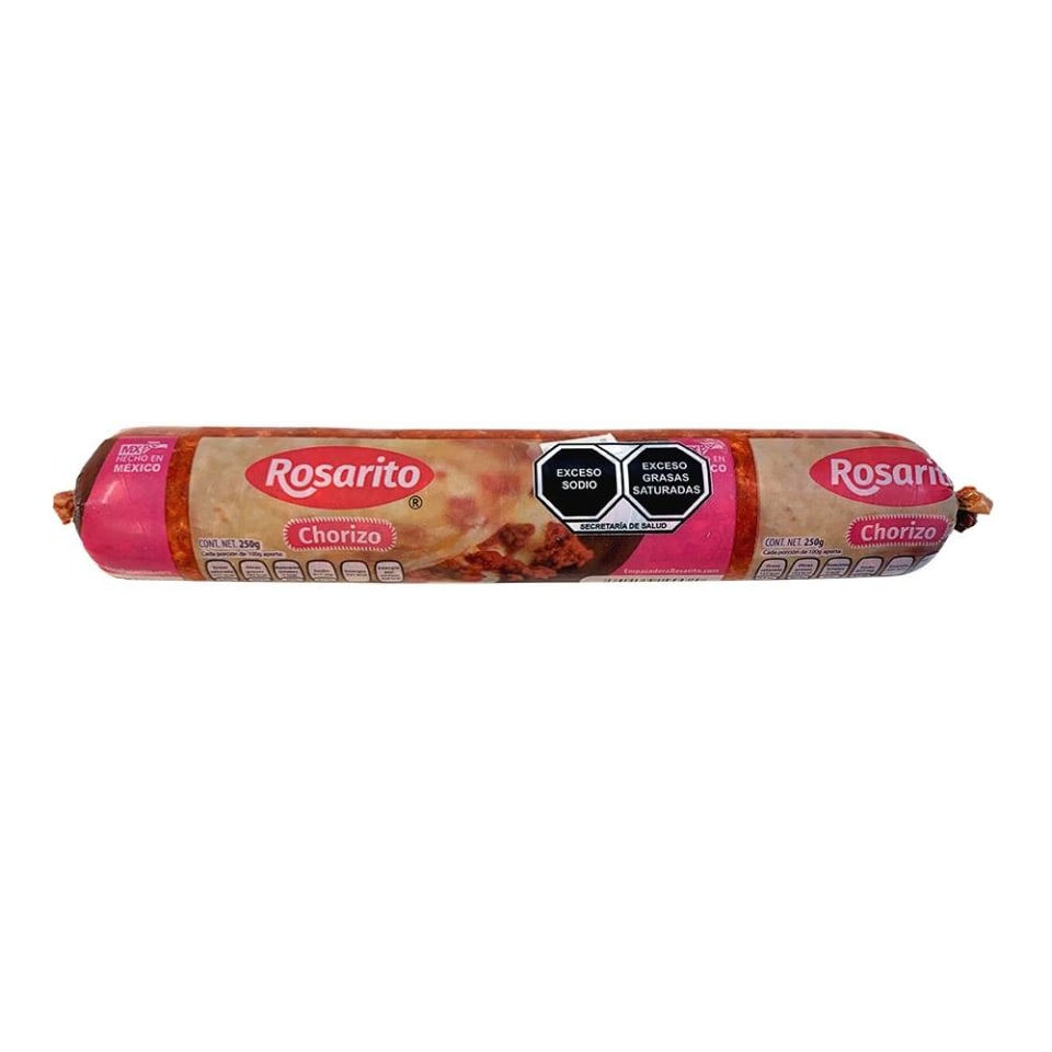 Chorizo de soya rosarito 250 gr