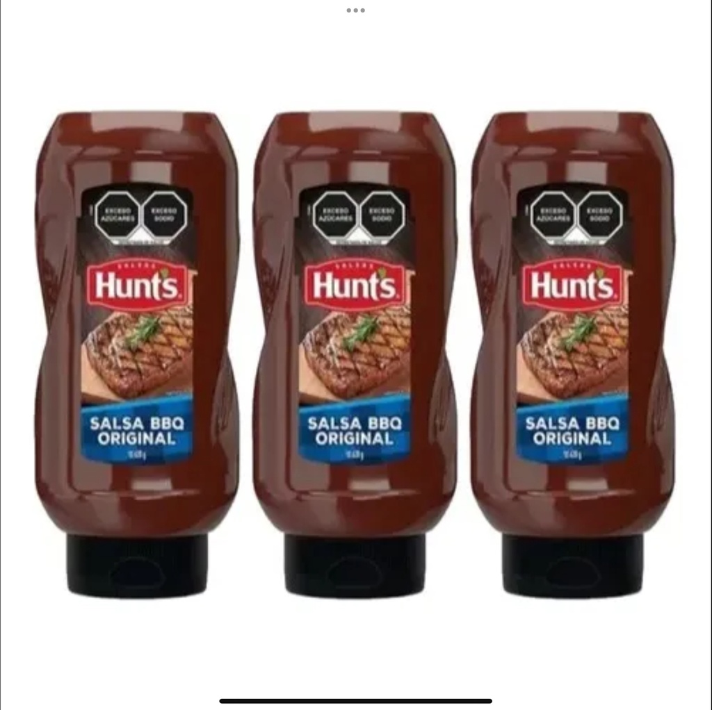 Salsa BBQ Hunts 620g 3pz