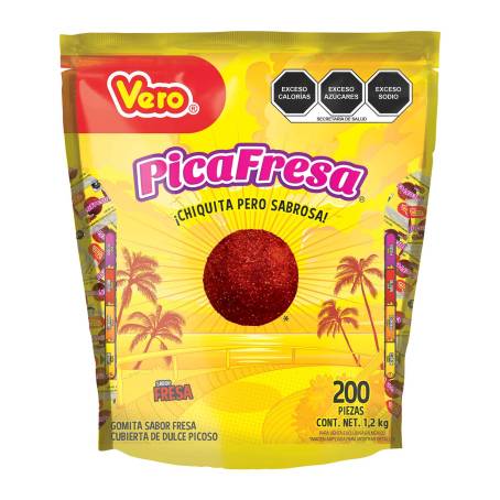 Dulce picafresa bolsa 200pzs