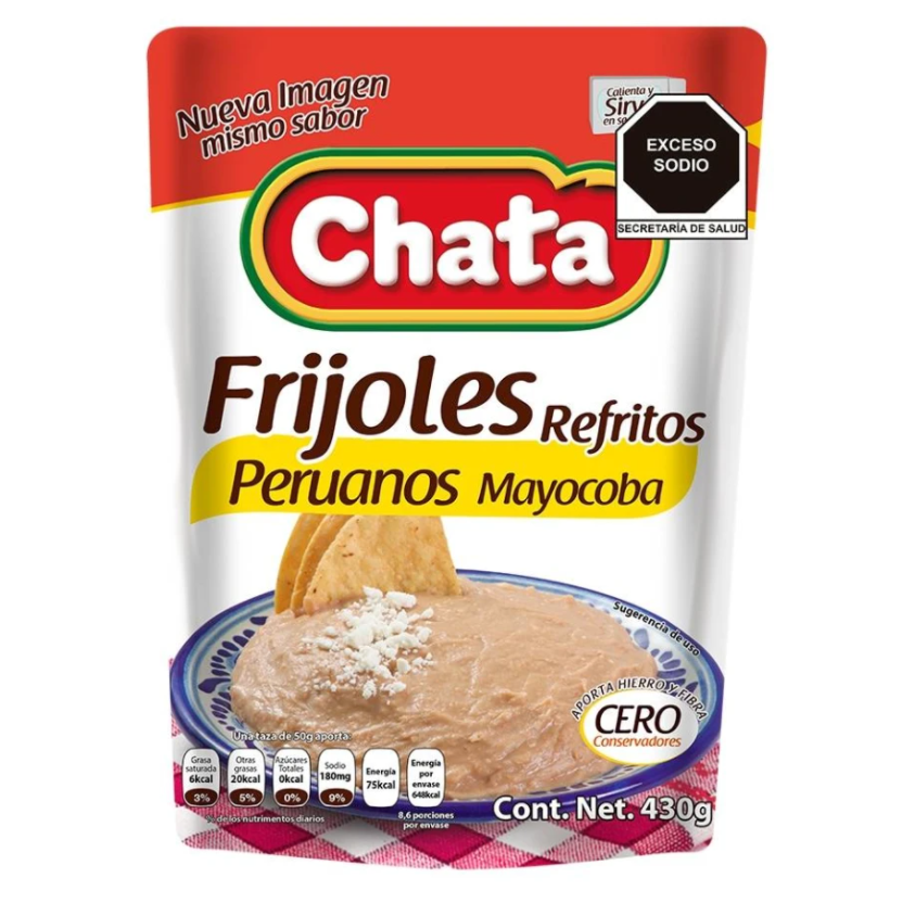 frijol mayocoba chata 12/430