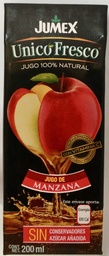 Jumex unico fresco manzana 200ml