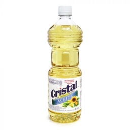 [A006] aceite cristal 1 litro 12pz